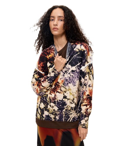 DESIGUAL JERS_CAMUFLAGE ΠΛΕΚΤΟ ΓΥΝΑΙΚΕΙΟ - DS0AP26WWJF420000000