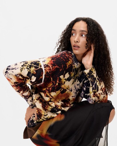 DESIGUAL JERS_CAMUFLAGE ΠΛΕΚΤΟ ΓΥΝΑΙΚΕΙΟ - DS0AP26WWJF420000000