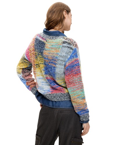 DESIGUAL JERS_EARTHTEXTURE ΠΛΕΚΤΟ ΓΥΝΑΙΚΕΙΟ - DS0AP26WWJF250000000