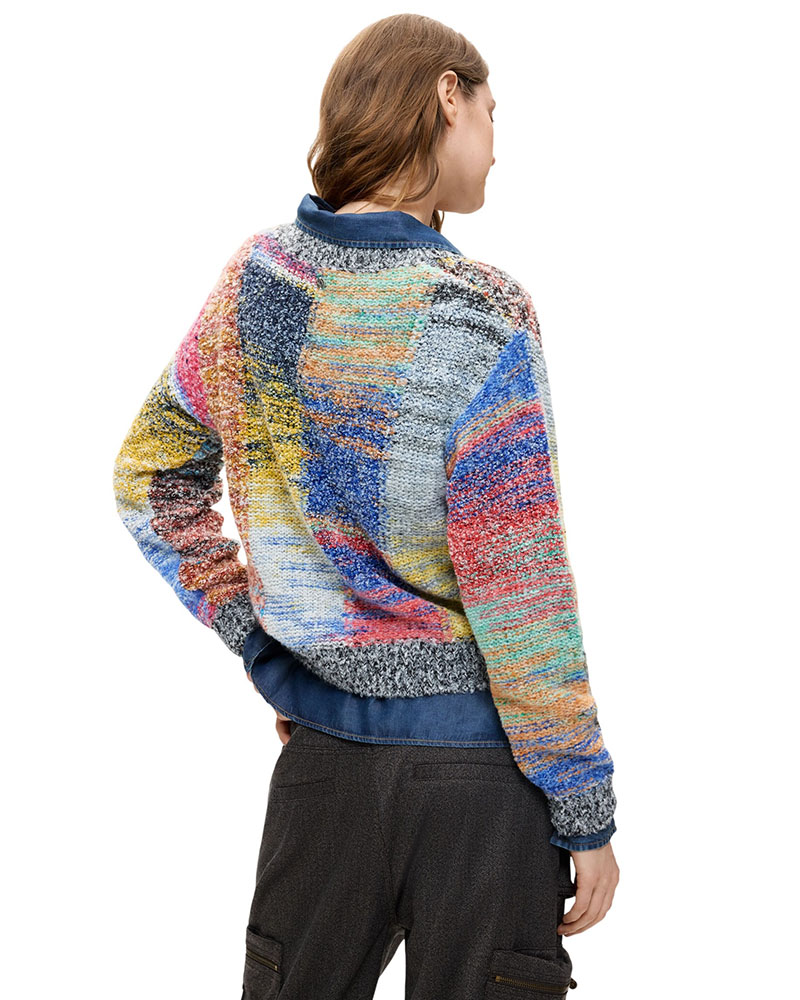 DESIGUAL JERS_EARTHTEXTURE ΠΛΕΚΤΟ ΓΥΝΑΙΚΕΙΟ - DS0AP26WWJF250000000