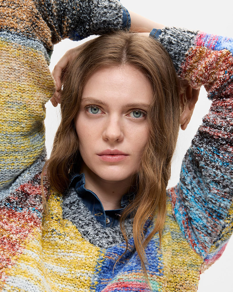 DESIGUAL JERS_EARTHTEXTURE ΠΛΕΚΤΟ ΓΥΝΑΙΚΕΙΟ - DS0AP26WWJF250000000