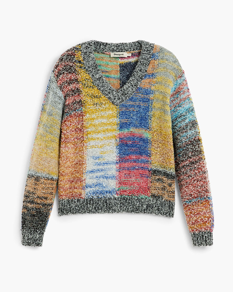 DESIGUAL JERS_EARTHTEXTURE ΠΛΕΚΤΟ ΓΥΝΑΙΚΕΙΟ - DS0AP26WWJF250000000