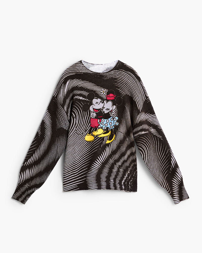 DESIGUAL JERS_HUG MICKEY ΠΛΕΚΤΟ ΓΥΝΑΙΚΕΙΟ - DS0AP26WWJF480000000