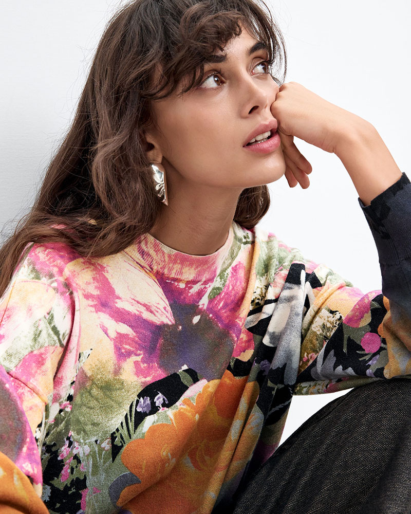 DESIGUAL JERS_ROSE DEGRADE_LACROIX ΠΛΕΚΤΟ ΓΥΝΑΙΚΕΙΟ - DS0AP26WWJF490000000