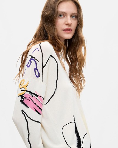 DESIGUAL JERS_FEMNAIF ΠΛΕΚΤΟ ΓΥΝΑΙΚΕΙΟ - DS0AP26WWJF290000000