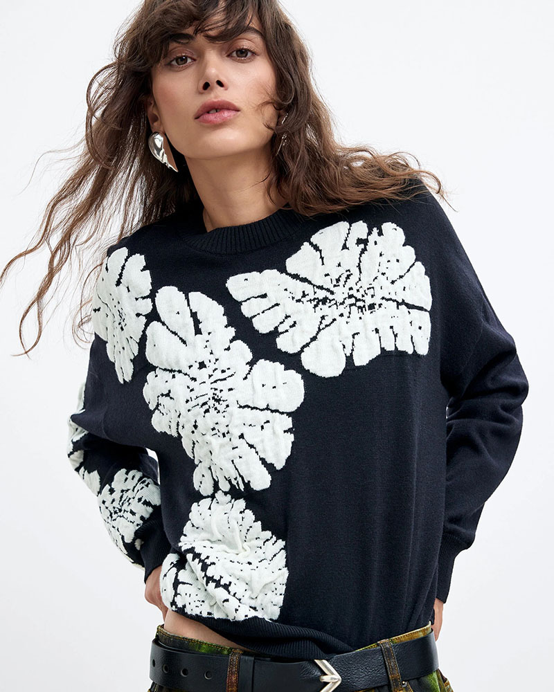 DESIGUAL JERS_BUBBLES_LACROIX ΠΛΕΚΤΟ ΓΥΝΑΙΚΕΙΟ - DS0AP26WWJF090000000