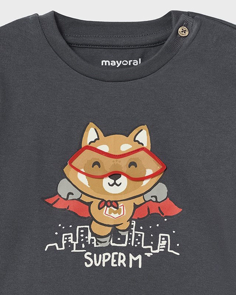 MAYORAL Μπλουζα μακρυν play  super m - 13-02025