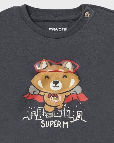 MAYORAL Μπλουζα μακρυν play  super m - 13-02025