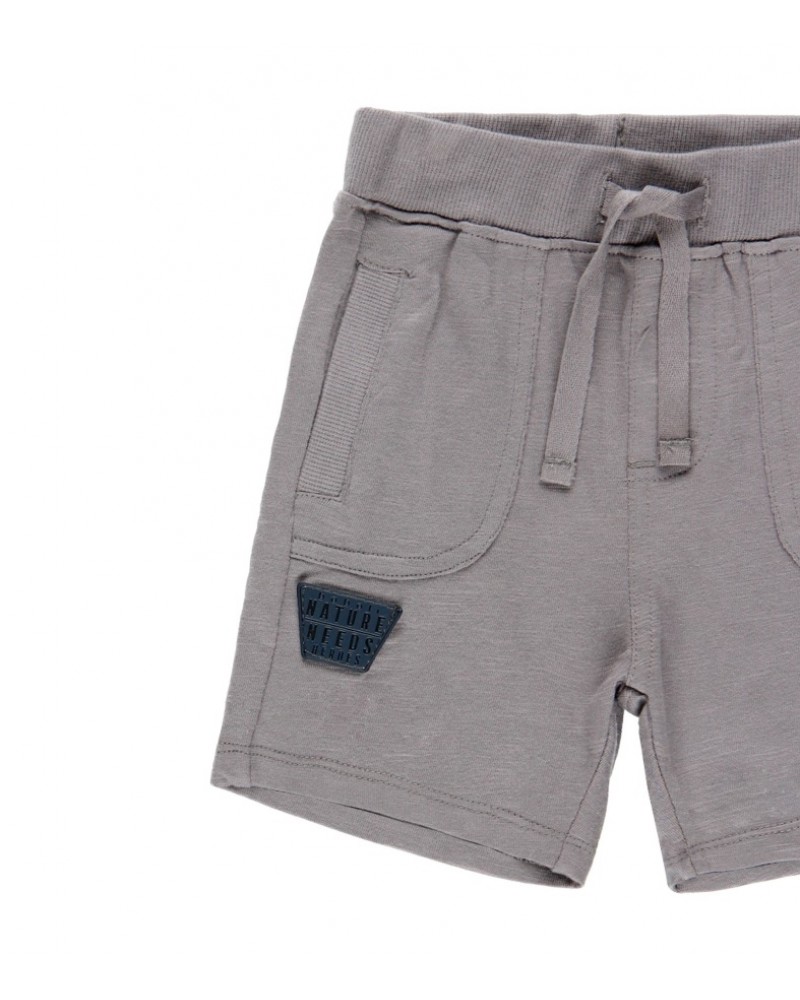 BOBOLI Knit bermuda shorts for baby - organic - 344056