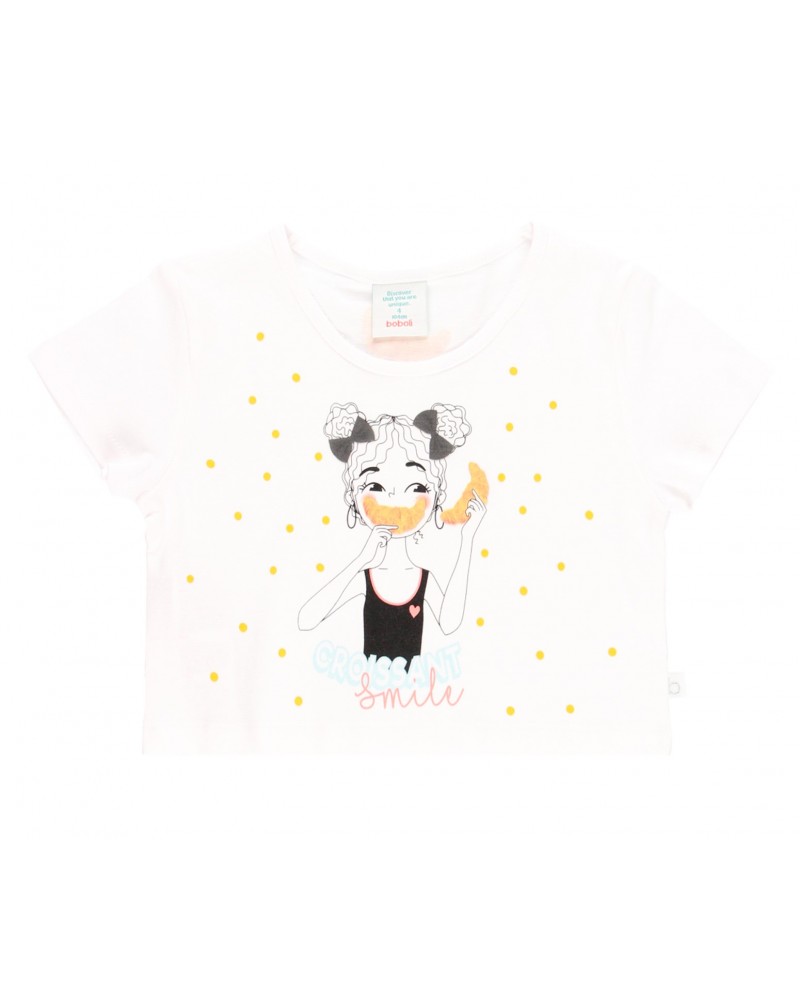 BOBOLI Knit t-Shirt basic for girl - 494052