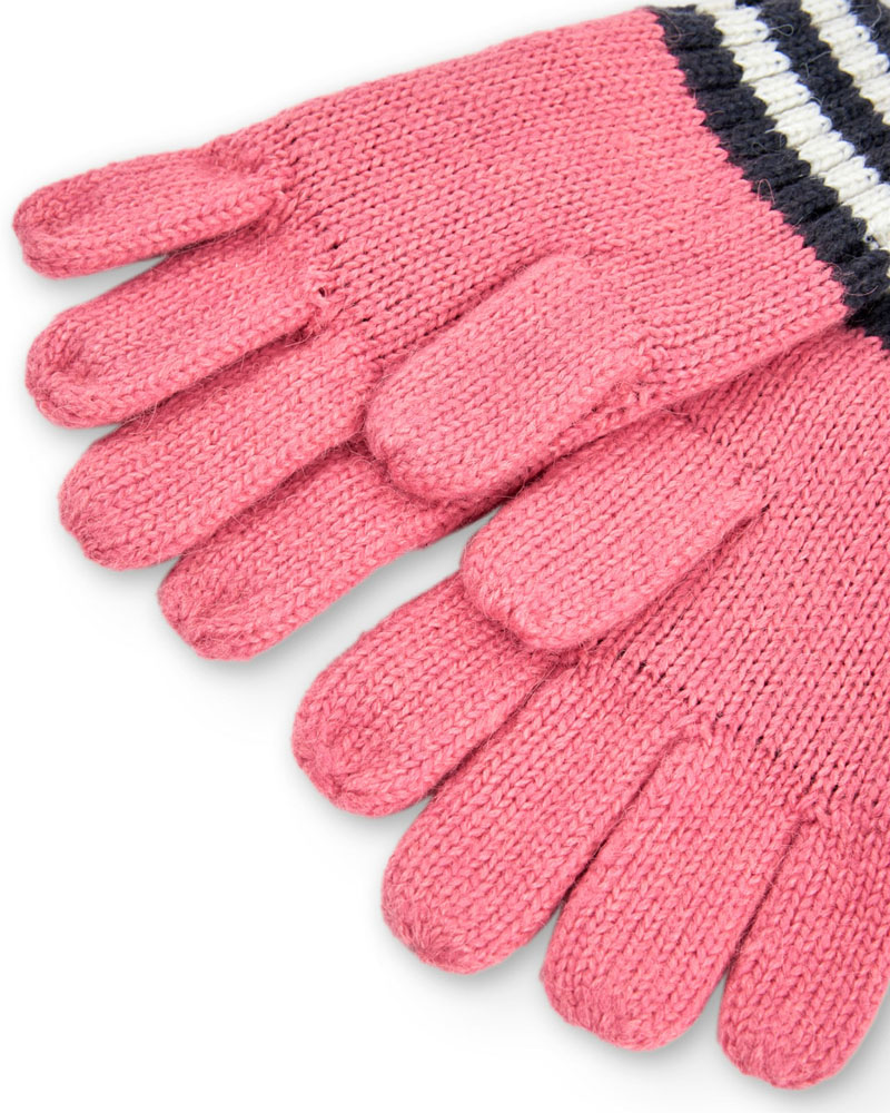 BOBOLI Knitwear gloves "heart" for girl - 490340