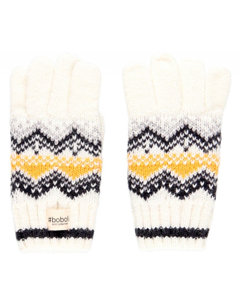 BOBOLI Knitwear gloves jacquard unisex - 590396