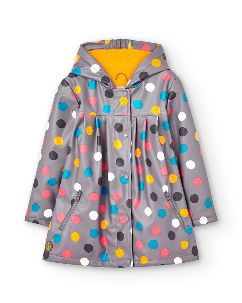 BOBOLI Hooded raincoat for girl - 290135