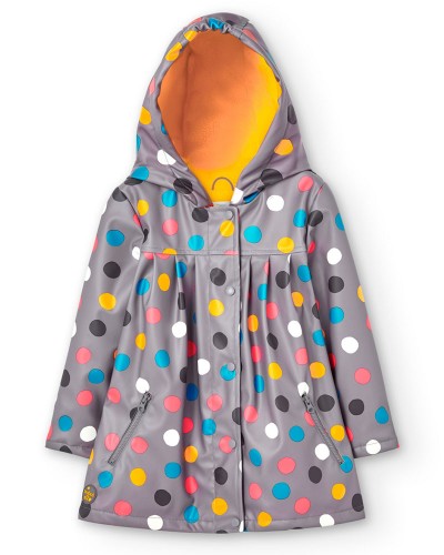 BOBOLI Hooded raincoat for girl - 290135