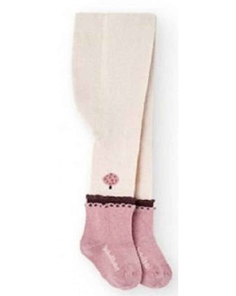 BOBOLI Thick tights with socks for baby girl - 115018
