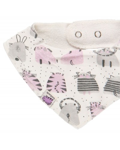 BOBOLI Pack 2 ribbed foulards for baby - 125121