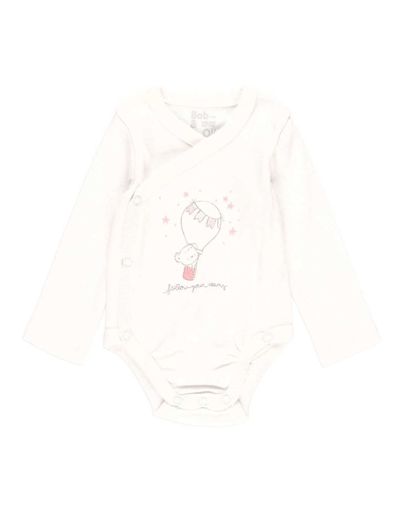 BOBOLI Pack 2 bodys - organic for baby - 17B203