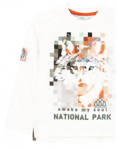 BOBOLI Knit t-Shirt printed for boy - 515067