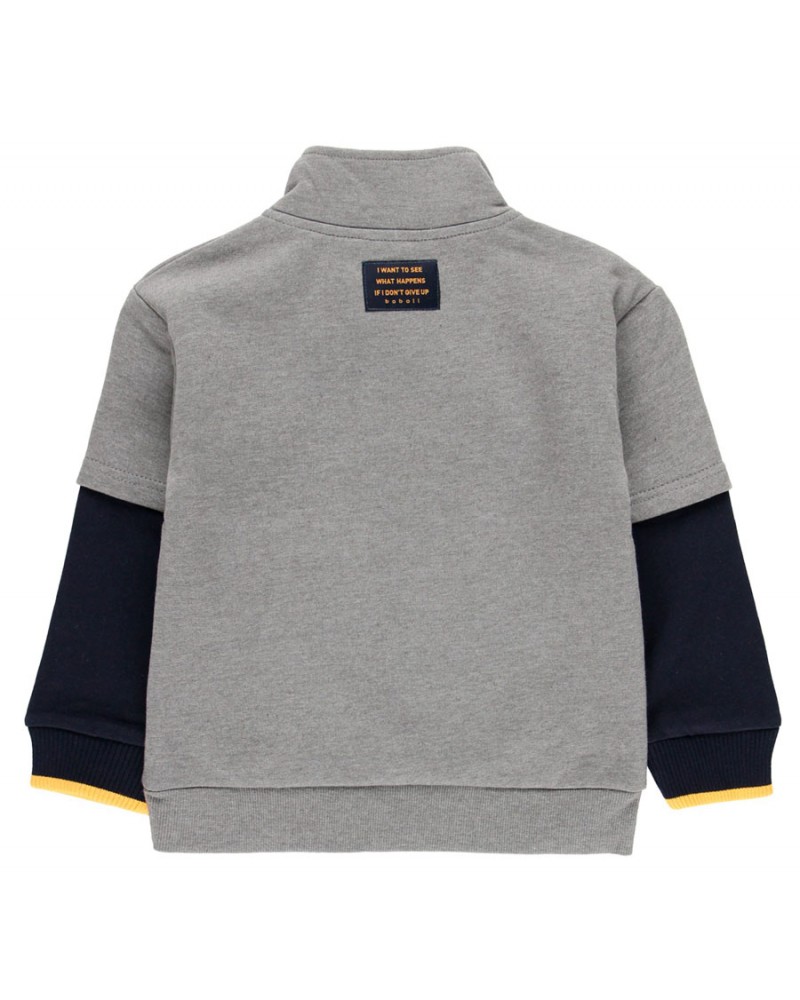 BOBOLI Fleece sweatshirt for boy - 505268