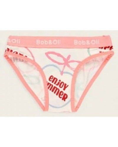 BOBOLI Pack 3 knickers for girl - organic - 77B607