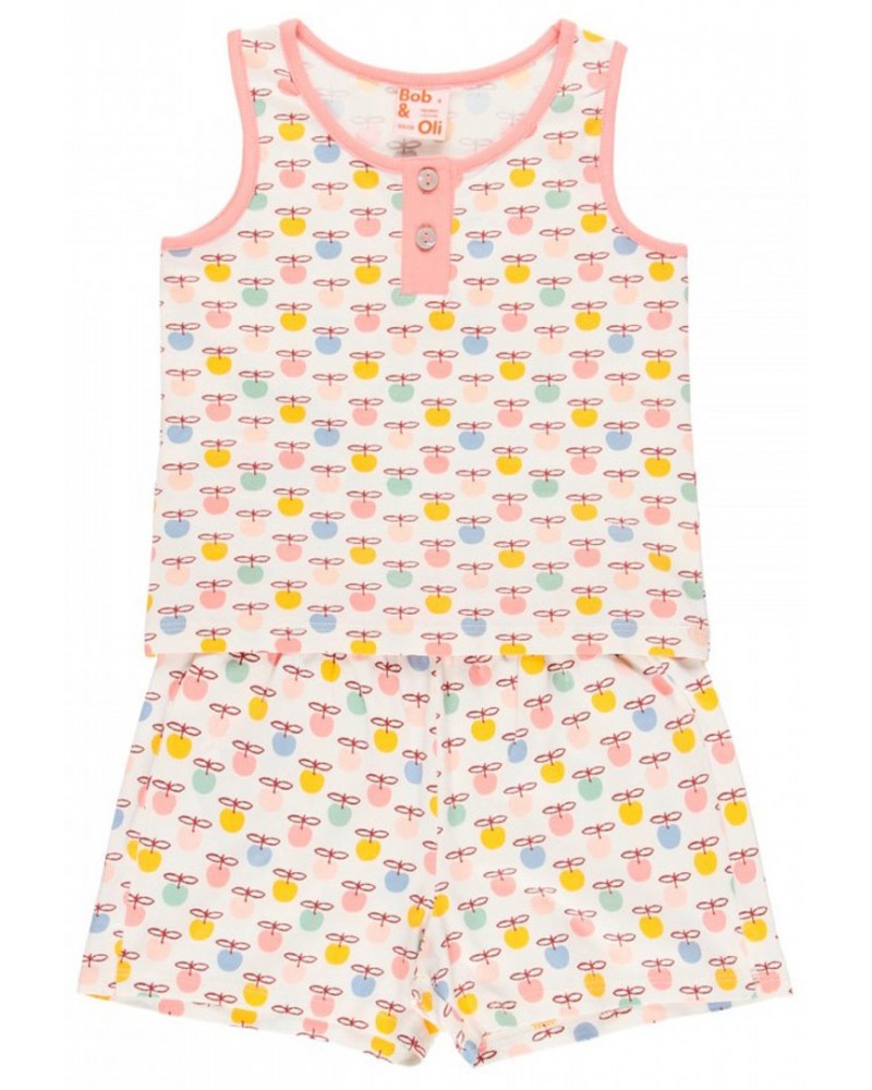 BOBOLI Knit pyjamas for girl - organic - 77B508