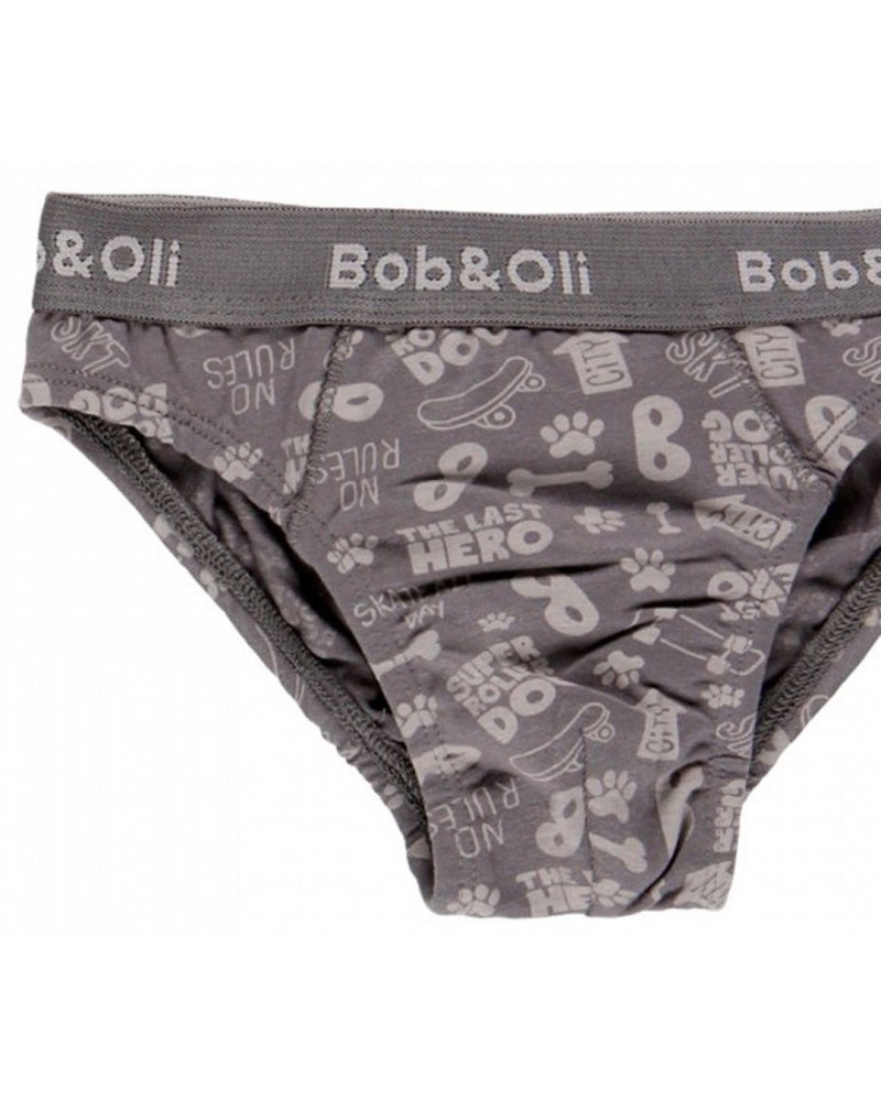 BOBOLI Pack 3 slips for boy - organic - 79B606