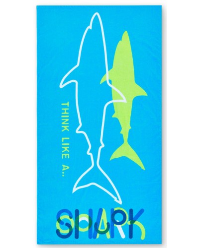 BOBOLI Towel "sharks" for boy 150x78cm - 836311