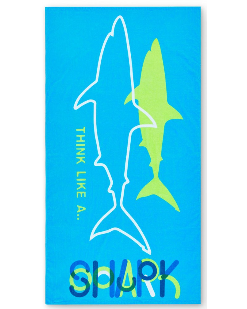 BOBOLI Towel "sharks" for boy - 836311