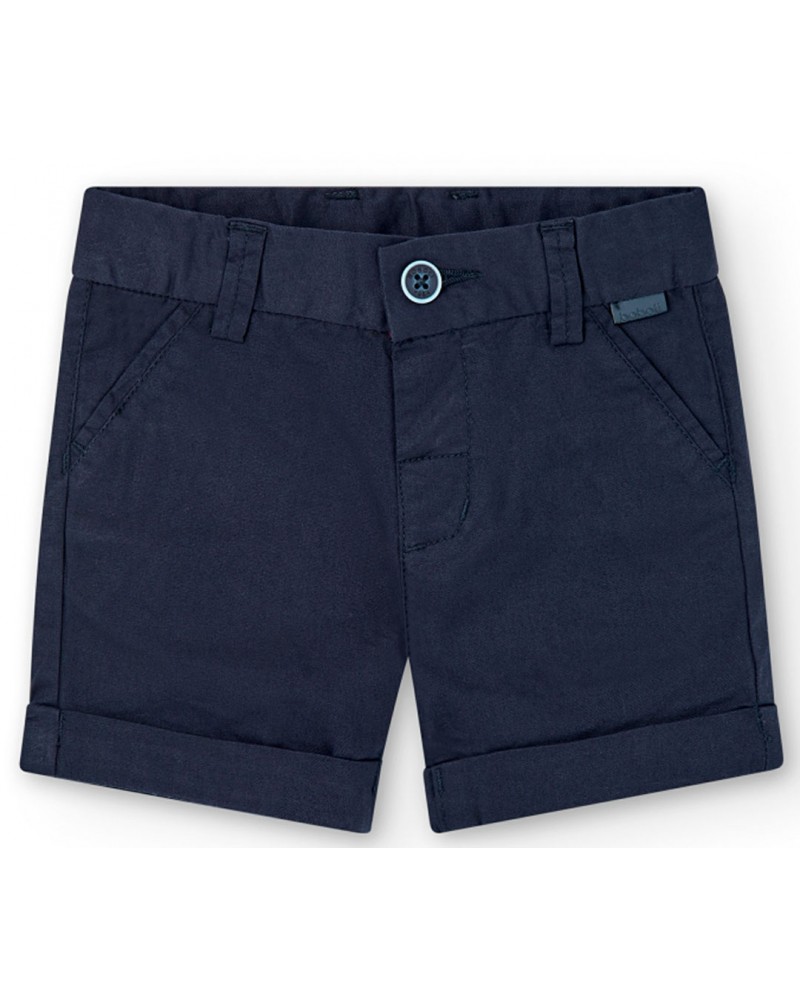 BOBOLI Stretch twill bermuda shorts for baby - 716071