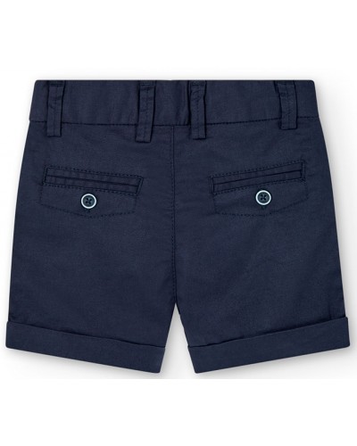 BOBOLI Stretch twill bermuda shorts for baby - 716071