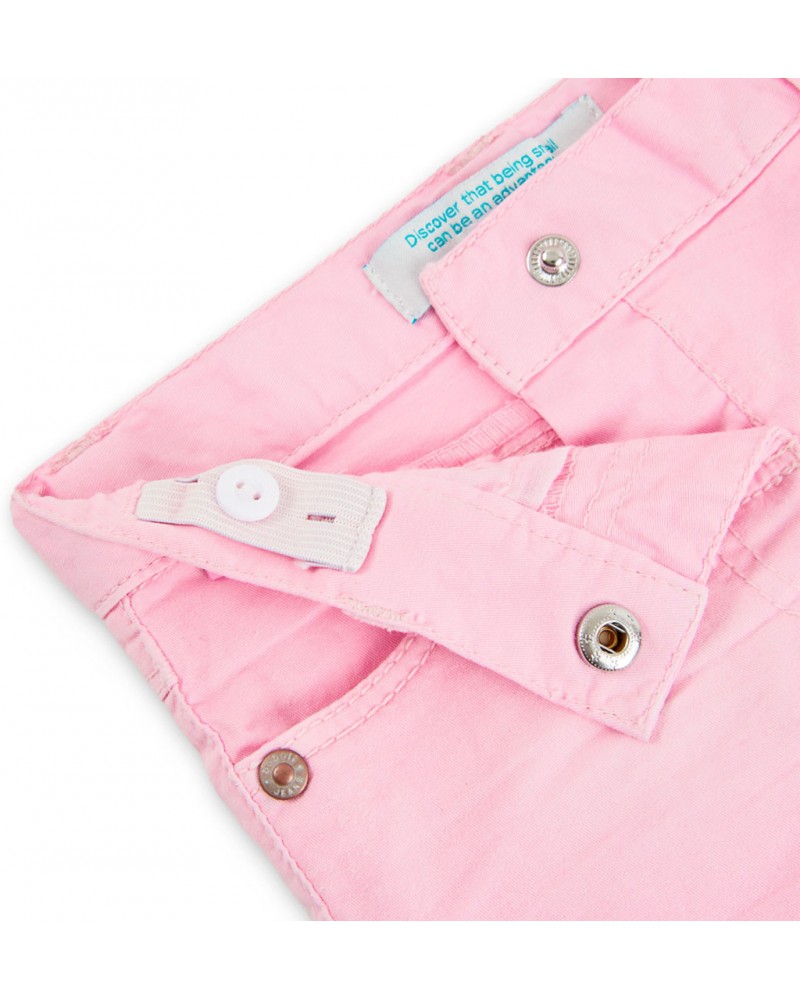 BOBOLI Stretch gabardine shorts for baby girl - 296029 BOBOLI Stretch gabardine shorts for baby girl - 296029