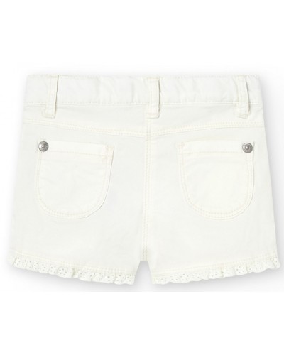 BOBOLI Stretch gabardine shorts for baby girl - 296029 BOBOLI Stretch gabardine shorts for baby girl - 296029