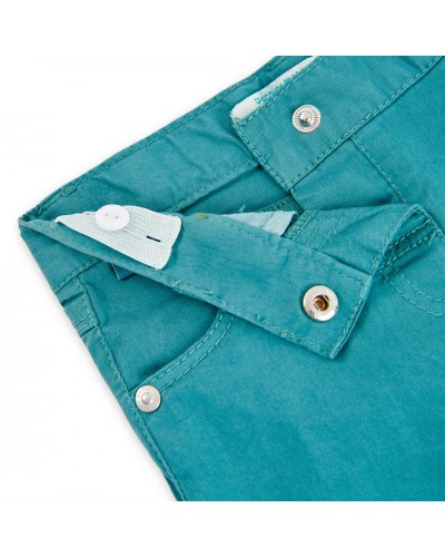 BOBOLI Stretch gabardine shorts for baby girl - 296029 BOBOLI Stretch gabardine shorts for baby girl - 296029