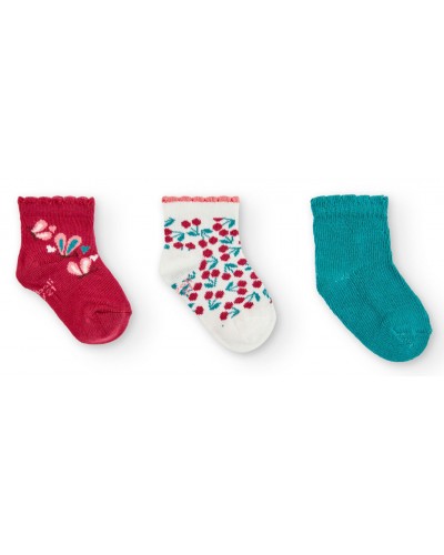 BOBOLI Pack of socks for baby girl - 296018