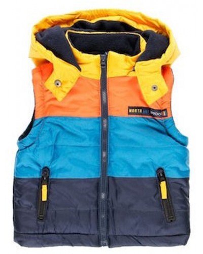 BOBOLI Technical fabric vest for baby boy - 305176