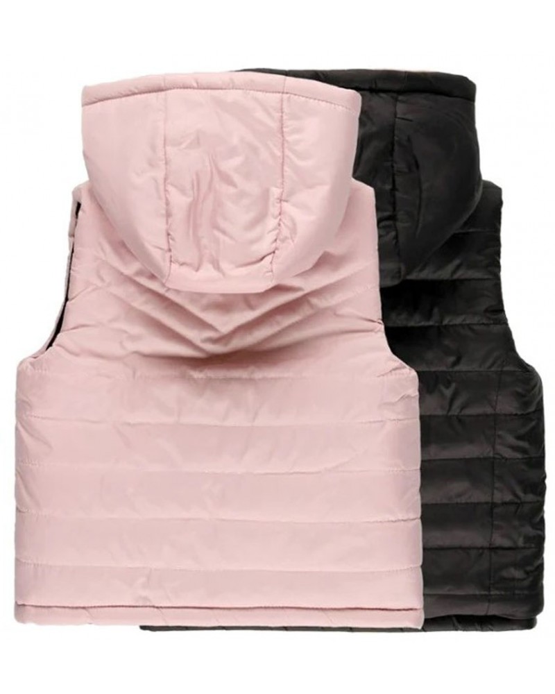 BOBOLI Vest reversible for girl - 405256