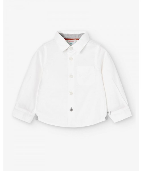 BOBOLI Oxford long sleeves shirt for baby -BCI - 717049