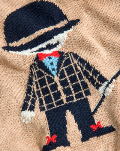 BOBOLI Knitwear pullover for baby boy -BCI - 717162