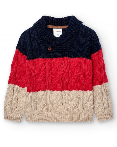 BOBOLI Knitwear pullover for baby boy - 717218