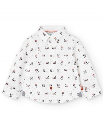 BOBOLI Poplin shirt for baby boy -BCI - 717016