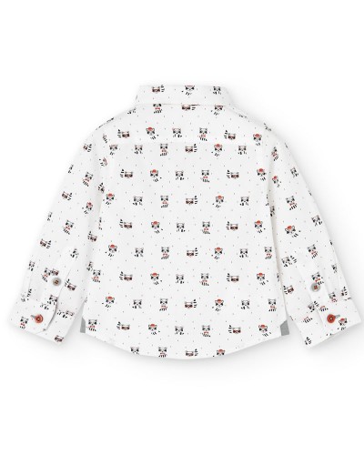 BOBOLI Poplin shirt for baby boy -BCI - 717016