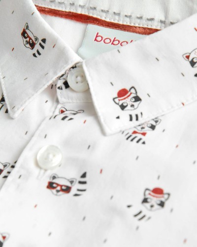 BOBOLI Poplin shirt for baby boy -BCI - 717016