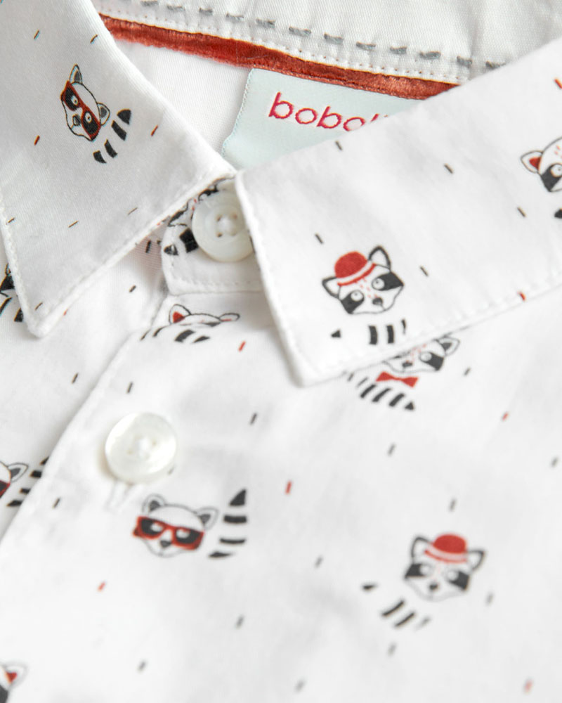 BOBOLI Poplin shirt for baby boy -BCI - 717016