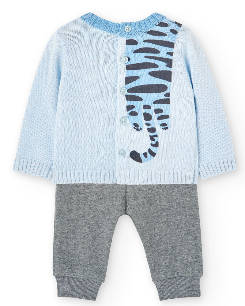 BOBOLI Pack knit combined for baby boy -BCI - 107132