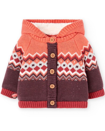 BOBOLI Knitwear jacket for baby -BCI - 117122