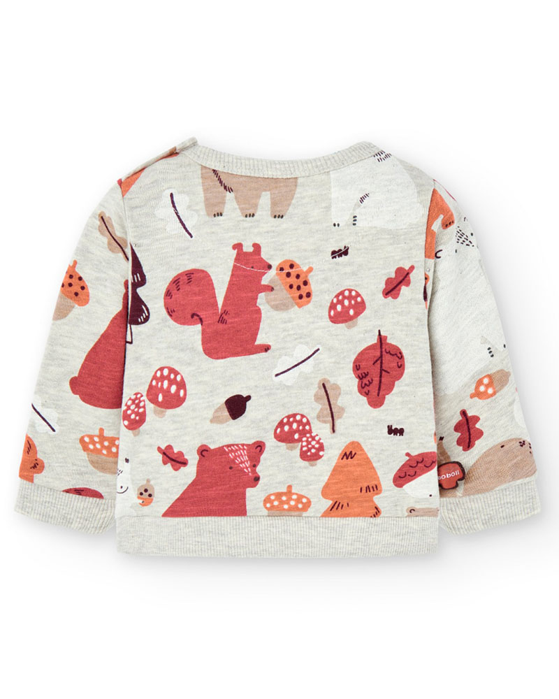 BOBOLI Fleece with pockets sweatshirt for baby -BCI - 117133 BOBOLI Fleece with pockets sweatshirt for baby -BCI - 117133