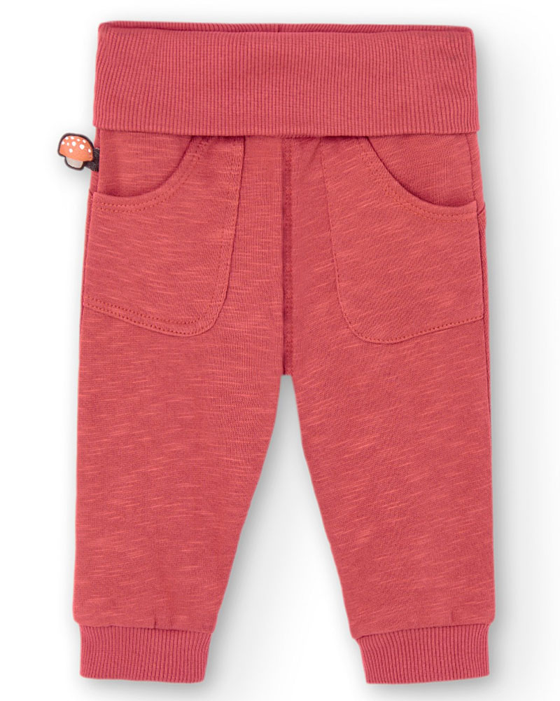 BOBOLI Fleece trousers flame for baby boy -BCI - 117155