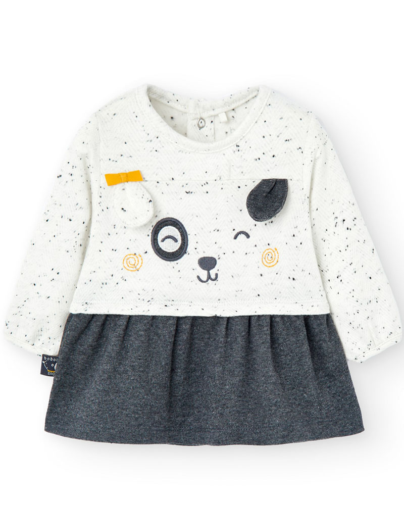 BOBOLI Knit dress for baby girl -BCI - 137089