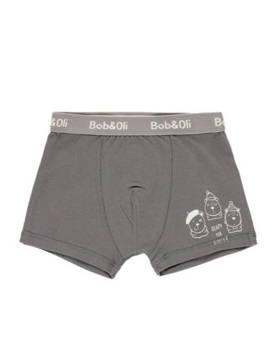 BOBOLI Pack 3 boxers for boy - organic - 85B603