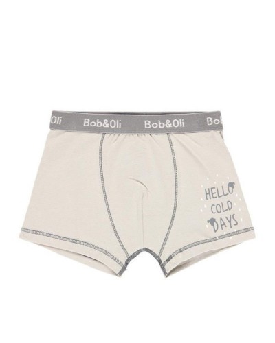 BOBOLI Pack 3 boxers for boy - organic - 85B603